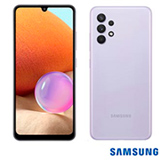 Samsung Galaxy A32 Violeta, com Tela Infinita de 6,4', 4G, 128GB e Câmera Quádrupla de 64MP+8MP+5MP+2MP - SM-A325MLVKZTO